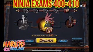 Ninja Exams 400410  Naruto Online [upl. by Petulia798]