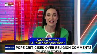 Papa Francisc demascat de televiziunea Sky News Australia [upl. by Stauder]