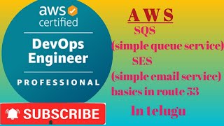 AWS Session 31 AWS SQS AND SES Basics in Route53  Telugu  yshu tech [upl. by Huff]