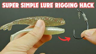 Simple Lure Rigging Hack To Instantly Save Time amp Catch More Fish [upl. by Adolfo]