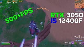 RTX 3050  Intel I5 12400f  Fortnite Solo Arena  Perfomance Mode [upl. by Gemina]