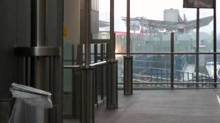 Canary Wharf DLR Station on Saturday [upl. by Cony]