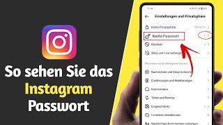 Instagram Passwort vergessen  So finden Sie das InstagramPasswort heraus [upl. by Gebelein]