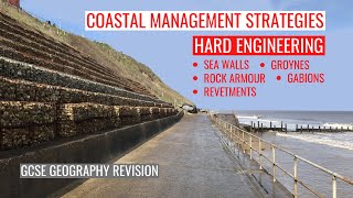 Coastal Management Strategies  Hard Engineering [upl. by Annanhoj]