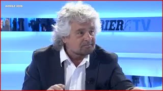 Beppe Grillo intervista al Corriere della Sera [upl. by Cad]