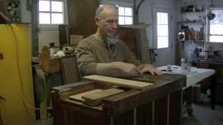 Repairing Buckled Veneer  Thomas Johnson Antique Furniture Restoration [upl. by Ennaed927]