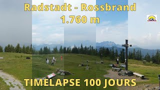 Ski amade  Radstadt  Altenmarkt ⏩ Timelapse 100 jours [upl. by Antonetta]