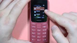 Nokia 105 2023 Turn Off Alarm tutorial [upl. by Htrag526]