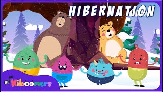 Hibernation  The Kiboomers Preschool Learning Videos  Winter Song [upl. by Oer]