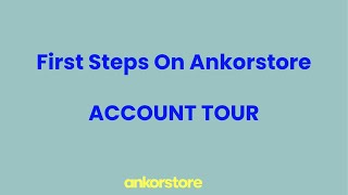 Ankorstore Academy  First Steps On Ankorstore  Account Tour [upl. by Arul]