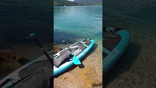 SUP tour across the Attersee lake in Austria 🏄‍♂️❤️‍🩹shorts [upl. by Leta]