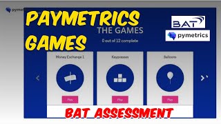 Paymetrics Games for BAT Assessment । All Hidden Tips । A2Z Life Hacks [upl. by Krute]