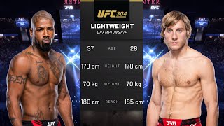 Bobby Green vs Paddy Pimblett Full Fight  UFC 304 Fight [upl. by Morehouse]