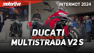 DUCATI MULTISTRADA V2 S  INTERMOT 2024 [upl. by Nwahsav]