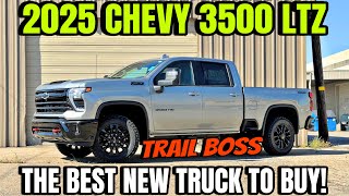 2025 Chevy Silverado 3500 LTZ Trail Boss Is It Better Than Ford Tremor And RAM Rebel HD [upl. by Hacim]