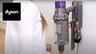 How to set up your Dyson Cyclone V10™ cordless vacuums docking station [upl. by Kwok]