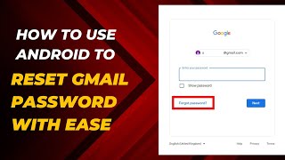 How to recover gmail password on android [upl. by Tacye]