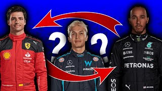 Predicting the 2025 F1 Driver Lineups amp Transfers [upl. by Eiralav]