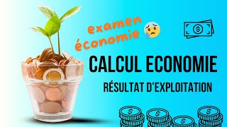 1439 CALCUL ECONOMIE  résultat dexploitation résultat financier avant et après impôts 🤓 💪🏼 [upl. by Barr900]