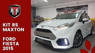 INSTALACION KIT RS MAXTON EN FORD FIESTA 2015 [upl. by Aeret478]