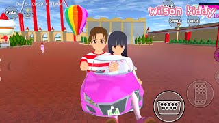 Yuta dan Mio Jadi Raksasa Naik Mobil Dikejar Polisi 🤣😂  Sakura Simulator  Game Wilson Kiddy [upl. by Aicileb320]