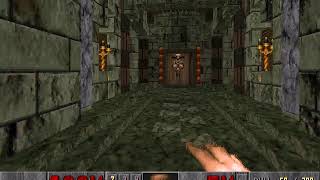 Doom II NRFTL level 4 Hell Mountain Soul Sphere [upl. by Nodaj942]