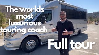 Worlds most luxurious Touring Coach  Airstream Atlas AirstreamInc  MercedesBenz [upl. by Nevlin]