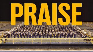 Marching band performs Praise by Elevation Worship [upl. by Worra]