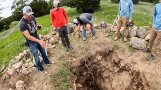 A Farmer Buried This Cave… We Dug It Open  Demolition Ranch Part 2 [upl. by Nibbs]