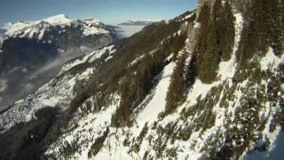 Speedriding in Wengen Switzerland [upl. by Stanfill503]