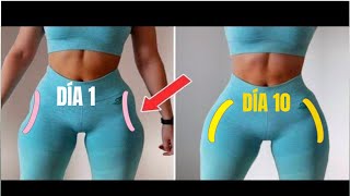 HOW TO GET RID OF HIP DIPS WORKOUT  BURN HIP FAT  Only 2 exercise [upl. by Jamin]