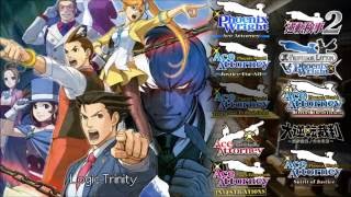 Ace Attorney All LogicTrick Themes 2016 [upl. by Murage]