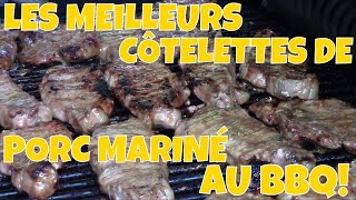 COMMENT FAIRE LES MEILLEURS CÔTELETTES DE PORC MARINÉ AVEC MA SAUCE BBQ SECRETE BIEN SUR [upl. by Cly]