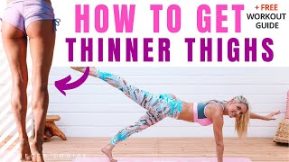 Get THINNER THIGHS from home in 8 minutes [upl. by Doykos295]