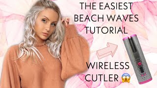 HOW TO GET BEAUTIFUL CURLS KEEPING YOUR LENGHT WITH WIRELESS TOOL WYLERA stayhome withme [upl. by Virg102]