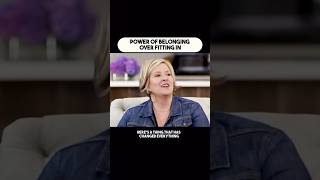 Brene Brown The Power Of Belonging Over Fitting In  motivation brenebrown [upl. by Keverian]