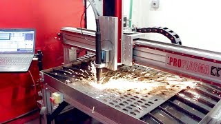 CNC Plasma Cut Magnet Levers  Marble Machine X 37 [upl. by Ainet]