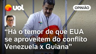 Venezuela x Guiana Brasil teme nova base militar dos EUA por causa do conflito  Tales Faria [upl. by Pitchford403]