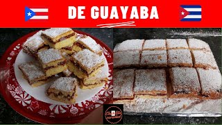 PANETELA DE GUAYABA MASA REAL PUERTORRIQUEÑA Y CUBANA [upl. by Raye]