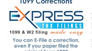 Form 1099 Corrections [upl. by Ancier]