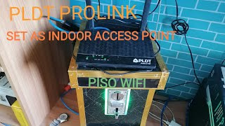 PLDT PROLINK AS INDOOR ACCESS POINT TO OUR PISO WIFITEST [upl. by Natalia]