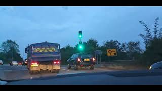 Driving Time Lapse From Ashwell To Watford [upl. by Lehteb]