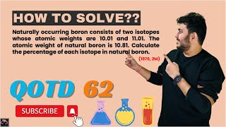 Naturally occurring boron consists of two thecurlychemist9953 jeepyq jeemains jeeadvanced [upl. by Atteloc]