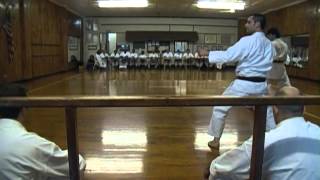 Shotokan Black Belt Test Kihon and Kata [upl. by Woehick526]