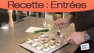 Champignons farcis au pesto  la recette en vidéo [upl. by Brotherson650]