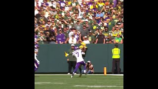 Jayden Reed catches for a 15yard Touchdown vs Minnesota Vikings [upl. by Mannos]