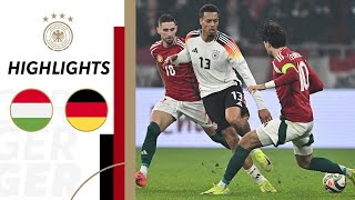 Draw through lastminute penalty  Hungary vs Germany  Highlights Nations League [upl. by Botzow]