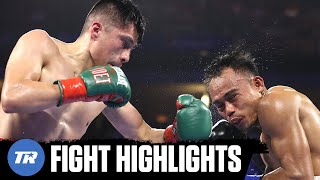 Joet Gonzalez Turns it On Late Finishes Jeo Santisima In Round 9  FIGHT HIGHLIGHTS [upl. by Assirolc]