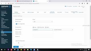 how to configure IP Address on Network interface in sophos xg firewall [upl. by Obara]