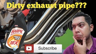 DIY Exhaust pipe cleaning like a pro [upl. by Eradis37]